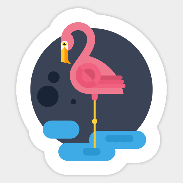 Flamingo Sticker by Favete